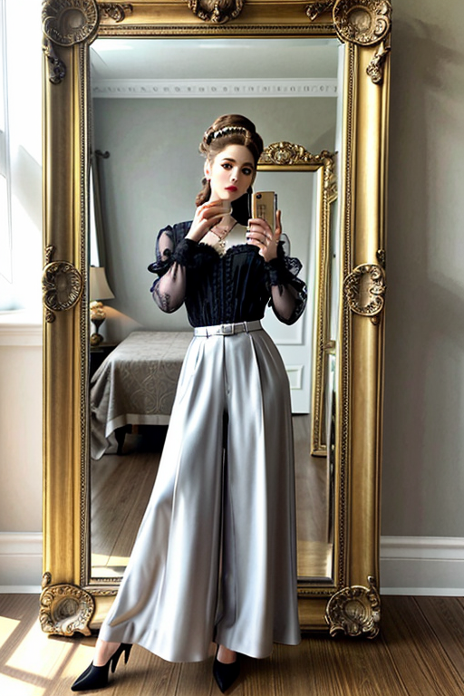 aesthetic mirror selfie girl quotes